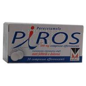 Menarini Piros 10 compresse effervescenti 500mg