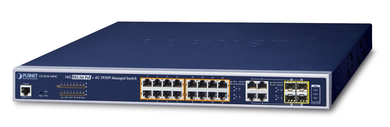 Planet GS-4210 GS-4210-16P4C