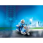 Playmobil City Action Moto della polizia