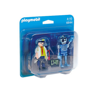 Playmobil Dr Bios e Robot