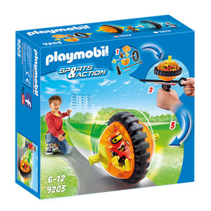 Playmobil Speed Roller arancio con robot