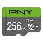 PNY Elite MicroSD UHS I Class 10 256GB