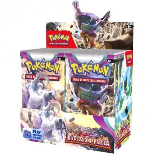 Pokémon Scarlatto e Violetto - Evoluzioni a Paldea Box 36 Bustine