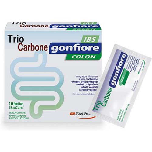 Pool Pharma Triocarbone Gonfiore IBS 10 bustine