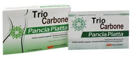 Pool Pharma Triocarbone Pancia Bustine 10 bustine
