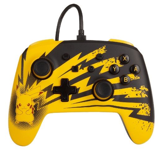PowerA Enhanced Wired Controller per Switch Pikachu Lightning