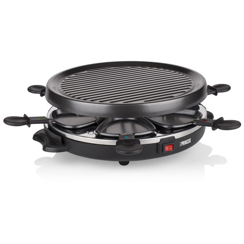 Princess 162725 Raclette 6 Grill Party