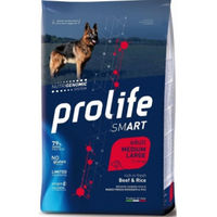 Prolife Pet Smart Adult Medium Large (Manzo Riso) - secco 12kg
