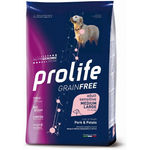 Prolife Pet Grain Free Sensitive Adult Medium Large Cane (Maiale/Patate) - secco 10kg