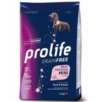 Prolife Pet Grain Free Sensitive Adult Mini Cane (Maiale e Patate) - secco 600g