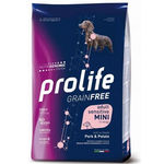 Prolife Pet Grain Free Sensitive Adult Mini Cane (Maiale e Patate) - secco 7kg