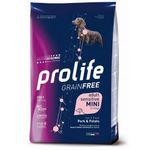 Prolife Pet Grain Free Sensitive Adult Mini Cane (Maiale e Patate) - secco 2kg