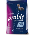 Prolife Pet Grain Free Sensitive Adult Mini Cane (Sogliola e Patate) - secco 2kg