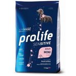 Prolife Pet Sensitive Adult Mini Cane (Maiale e Riso) - secco 7kg