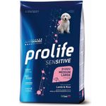 Prolife Pet Sensitive Puppy Medium&Large (Agnello Riso) - secco 10Kg