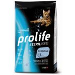 Prolife Pet Sterilised Sensitive Adult Gatto (Pesce Bianco e Patate) - secco 7kg