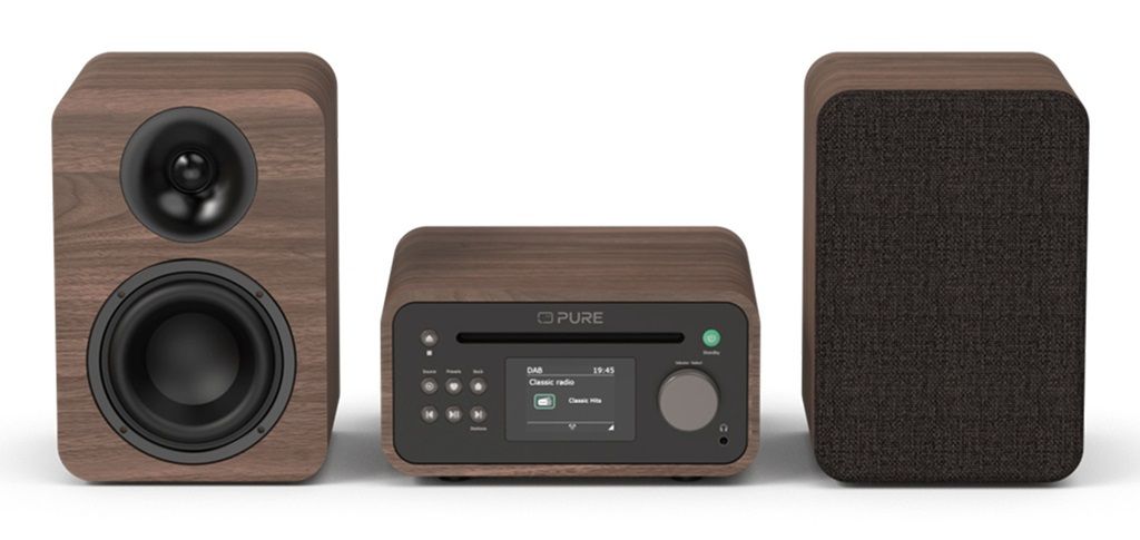 Pure Audio Classic Stereo Mini Noce