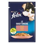 Purina Felix Le Ghiottonerie in Gelatina Adult Gatto 85g - umido Salmone