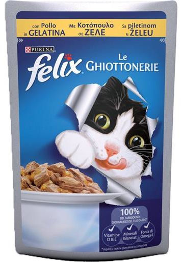 Purina Felix Le Ghiottonerie (Pollo) 85g, Confronta prezzi