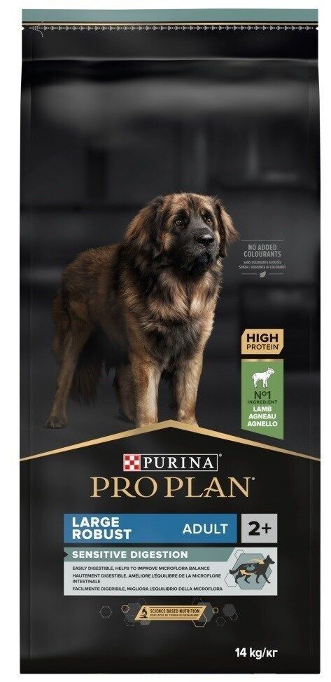 Purina Pro Plan Optidigest Large Robust Adult Cane (Agnello) - secco 14Kg