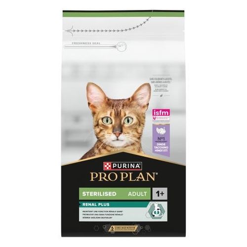 Purina Pro Plan Renal Plus Sterilised Adult Gatto (Tacchino) - secco 1.5Kg