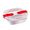 Pyrex Cook&Heat teglia quadrata con coperchio 14x12cm