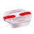 Pyrex Cook&Heat teglia quadrata con coperchio 14x12cm