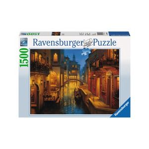 Ravensburger Puzzle 1500 Pezzi, Canale Veneziano, Puzzle Venezia, Jigsaw Puzzle  per Adulti, Puzzle Ravensburger - Stampa di