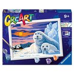 Ravensburger CreArt Foche sul Ghiaccio