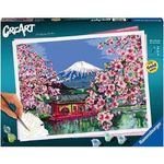 Ravensburger CreArt Premium La Fioritura dei Ciliegi in Giappone