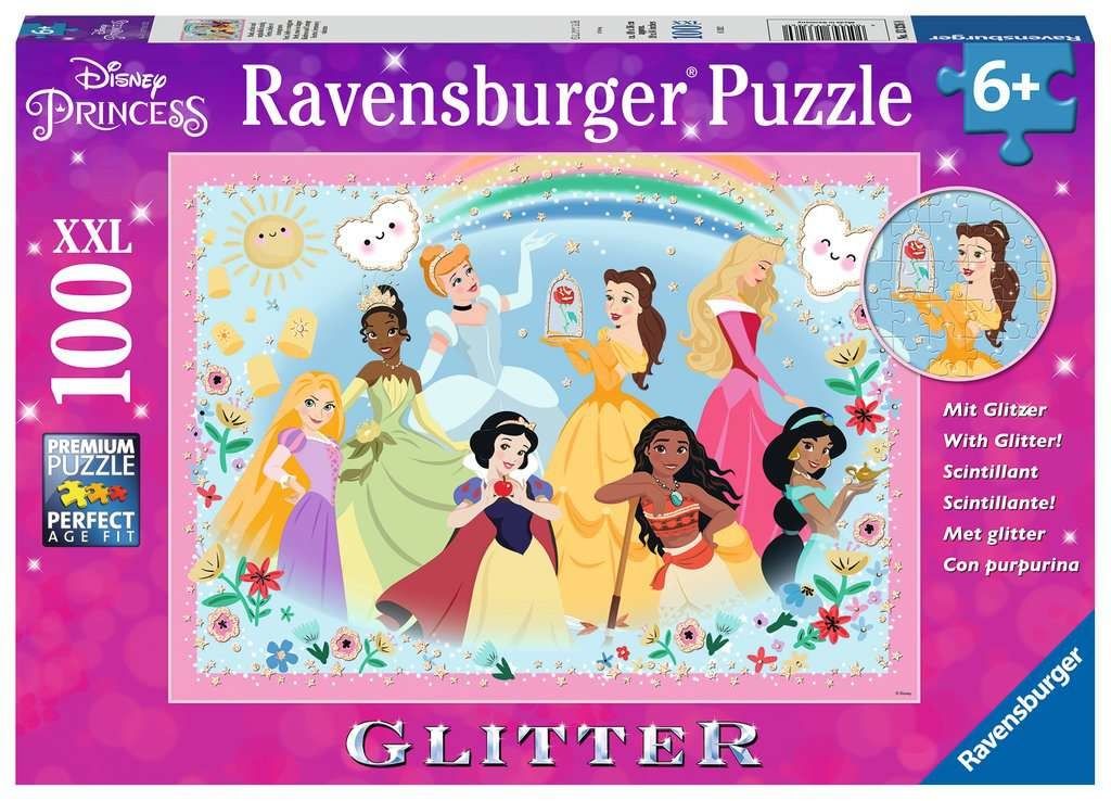 Ravensburger Puzzle 100 Pezzi XXL - Divertimento Spettrale Per Bambini Da 6 Anni In Su - 36 X 49 Cm - Stimola Creatività E Concentrazione