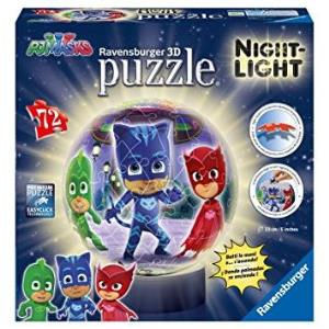 Ravensburger Puzzleball Lampada Notturna 3D PJ Masks
