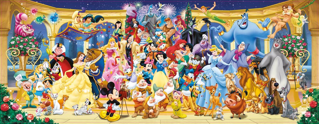 Ravensburger Panorama: Disney 1000 pezzi