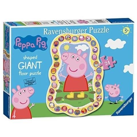 Ravensburger Peppa Pig 24 pezzi shaped da pavimento