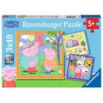 Ravensburger Peppa Pig 3x49 pezzi