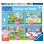 Ravensburger Peppa Pig 4 in a box