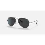 Ray-Ban Aviator Classic Lucido Nero Lenti Nere