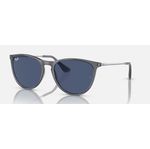 Ray-Ban Erika Kids Lucido Blu Opale Lenti Blu Scuro
