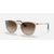 Ray-Ban Erika Kids Lucido Marrone Chiaro Trasparente Lenti Marroni Sfumate