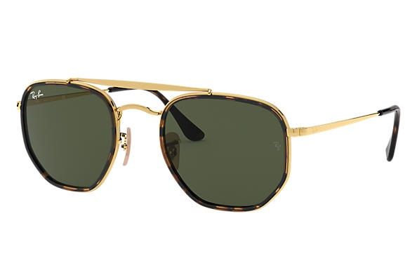 Ray-Ban Marshal II Oro Lenti Verdi