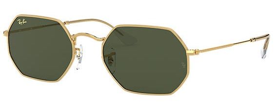 Ray-Ban Octagonal Legend Oro Lenti Verdi