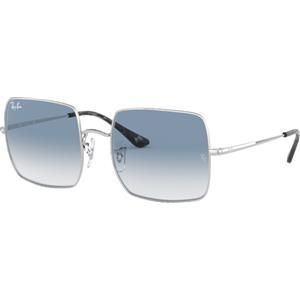 Ray-Ban Square 1971 Classic Nero Lenti Azzurre