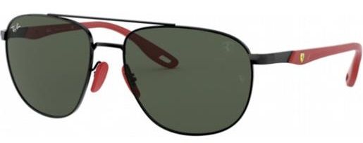 Ray-Ban RB3659M Scuderia Ferrari Collection Nero Lenti Verdi