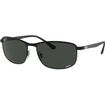 Ray-Ban RB3671 Chromance Nero Lenti Grigio Scuro