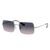 Ray-Ban Rectangle 1969 Argento Lenti Blu/Grigie