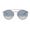 Ray-Ban Round Double Bridge Bronzo-Rame Trasparente Lenti Azzurre
