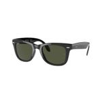 Ray-Ban Wayfarer Folding Classic Nero Lenti Verdi