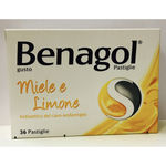Reckitt Benckiser Benagol 36 pastiglie miele e limone