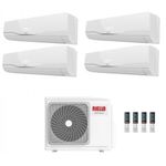 Riello Aaria Plus quadri split 9000+12000+12000+12000 btu