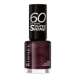 Rimmel 60 Seconds Super Shine Smalto 345 Black Cherries